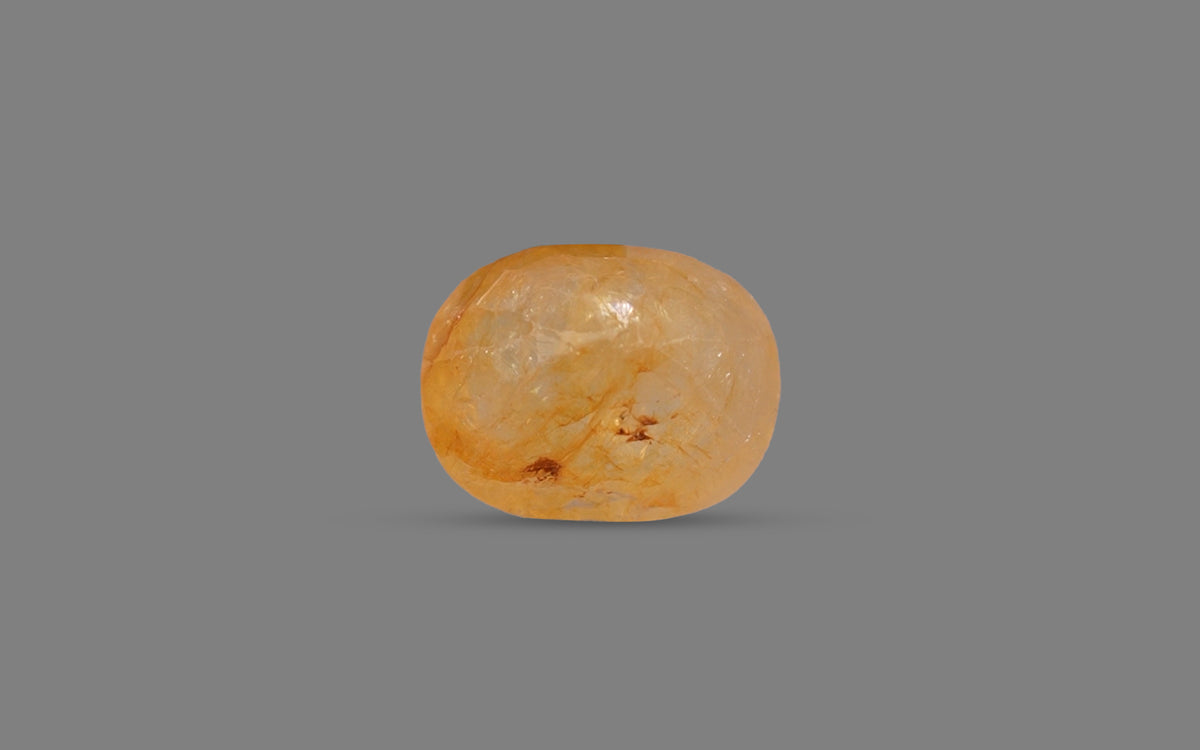 Yellow Sapphire (Pukhraj) – 4.39 Carat / 4.87 Ratti