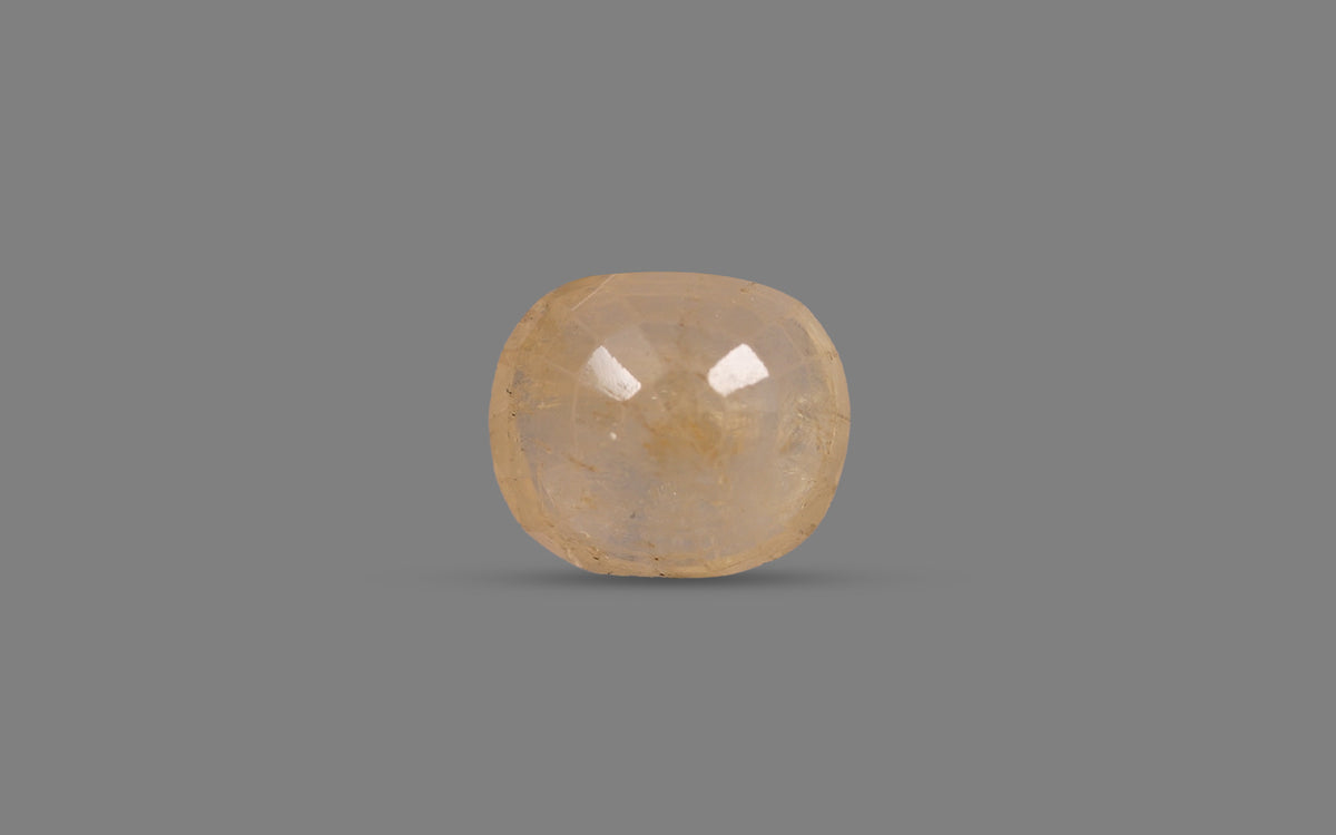 Yellow Sapphire (Pukhraj) – 8.35 Carat / 9.27 Ratti
