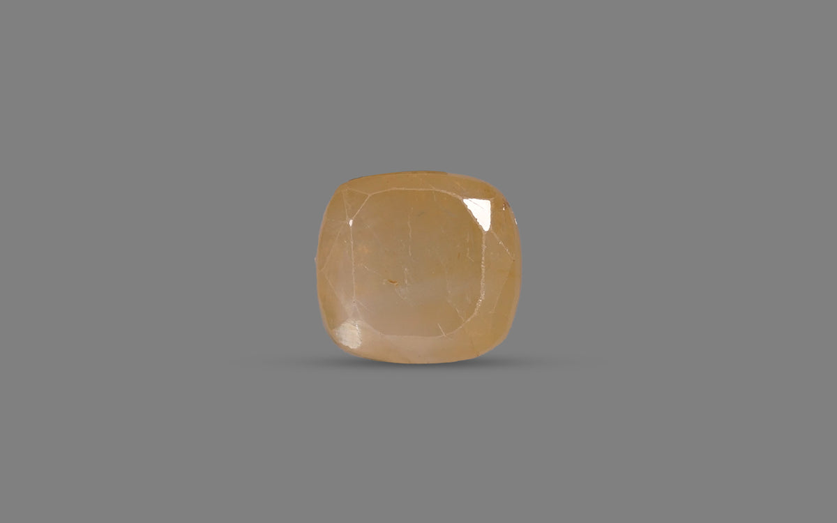 Yellow Sapphire (Pukhraj) – 8.09 Carat / 8.98 Ratti