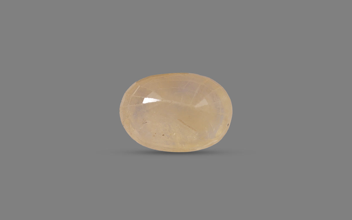 Yellow Sapphire (Pukhraj) – 6 Carat / 6.66 Ratti