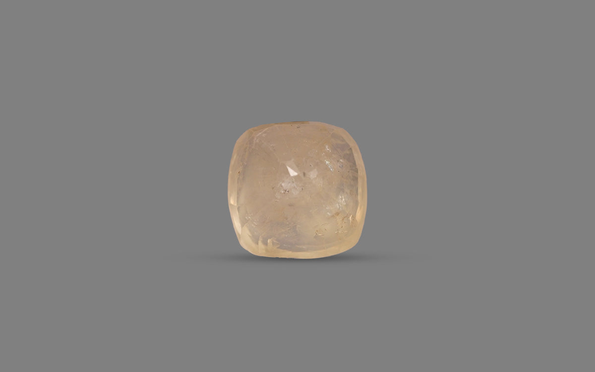 Yellow Sapphire (Pukhraj) – 5.85 Carat / 6.49 Ratti
