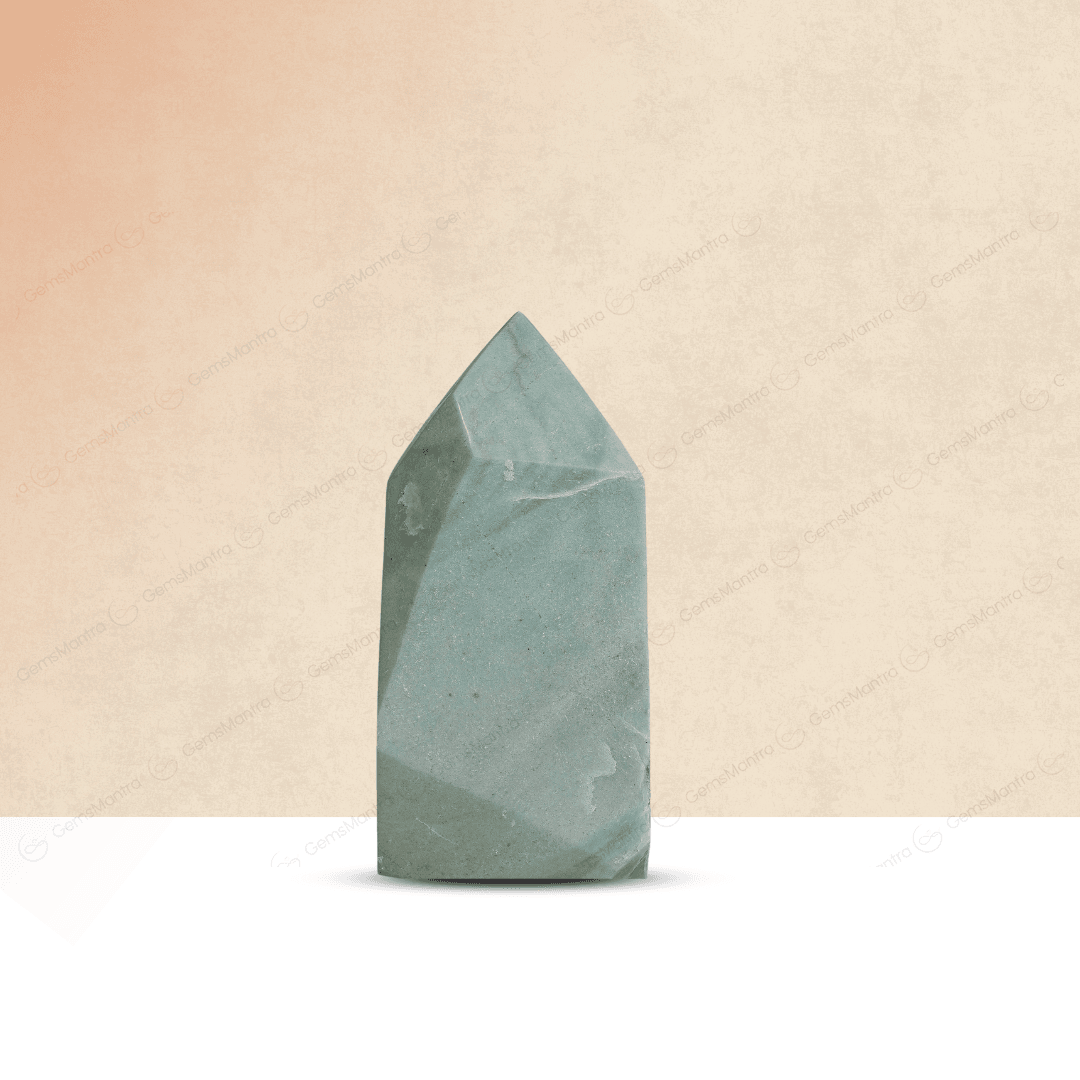 Green Aventurine Freeform Tower Point - Gemsmantra