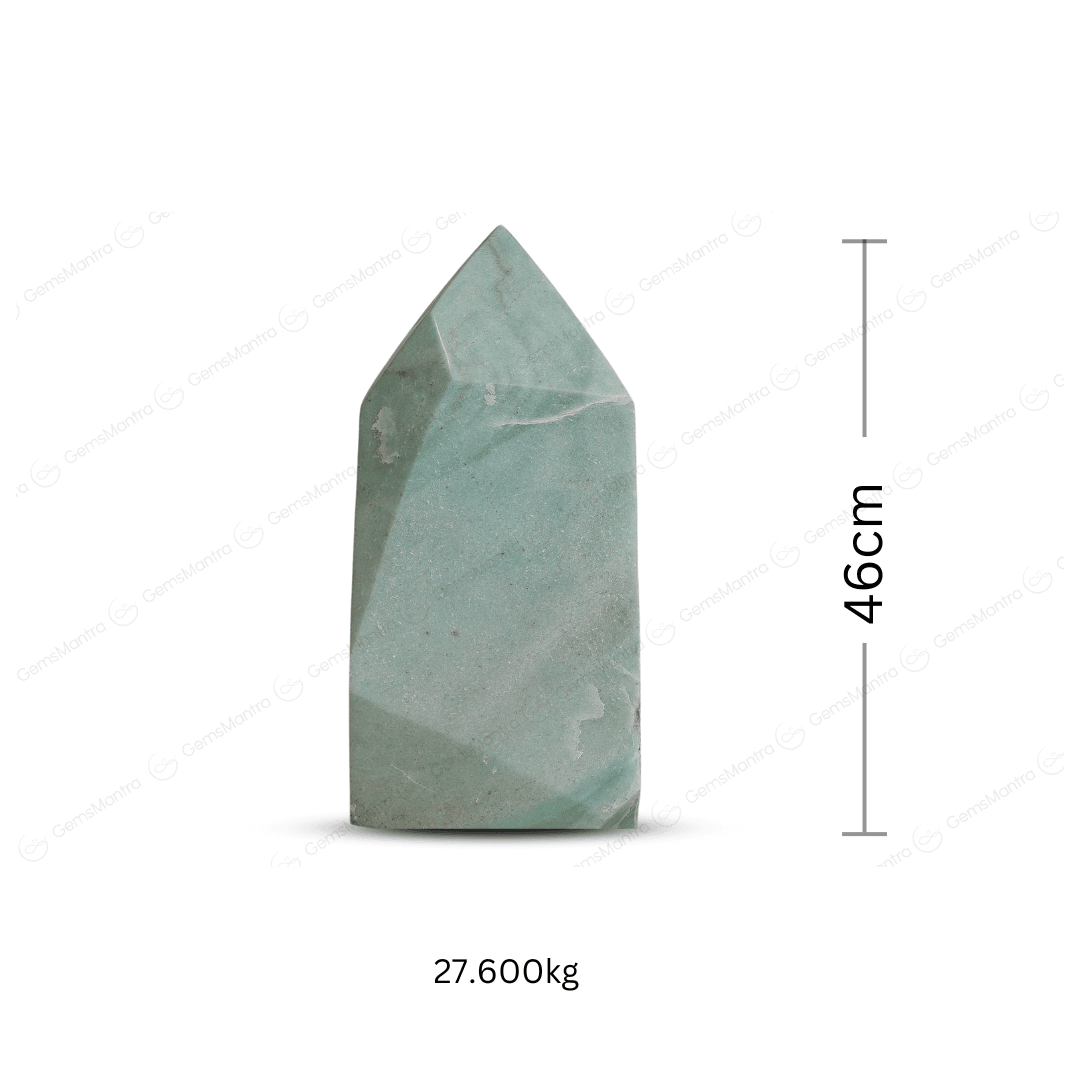 Green Aventurine Freeform Tower Point - Gemsmantra