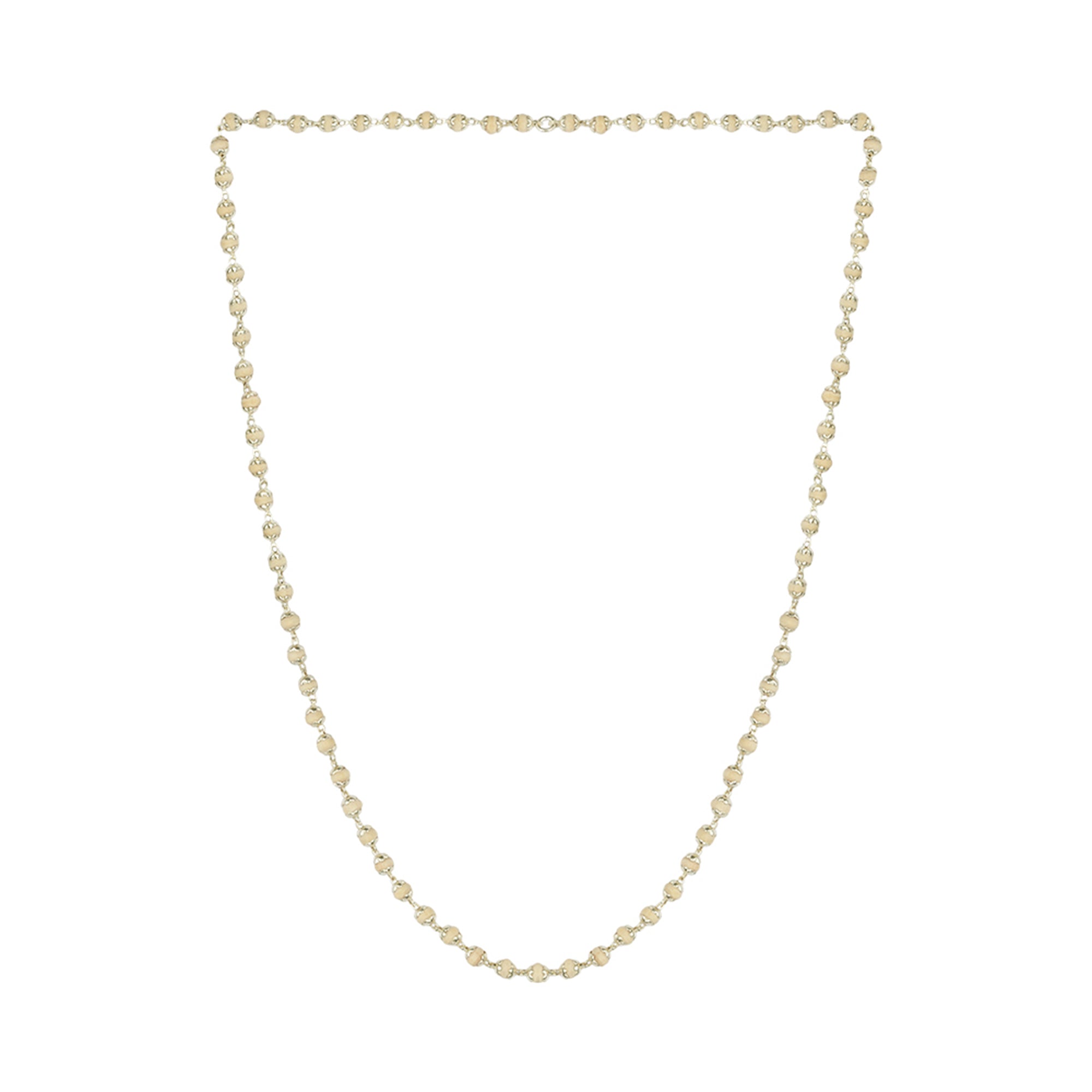 Tulsi Mala Silver Ultra Wide – for Japa