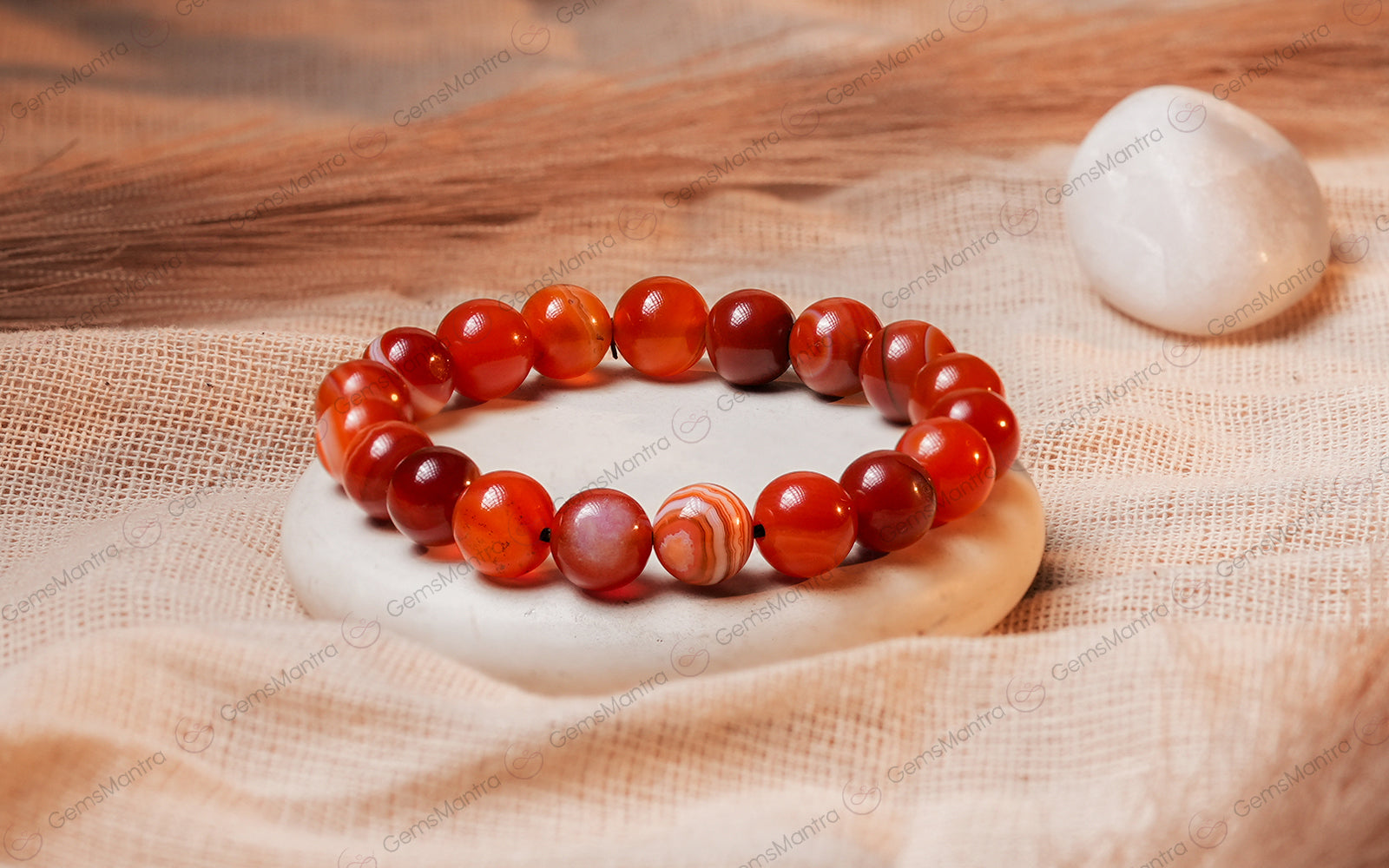 Natural Carnelian Bracelet