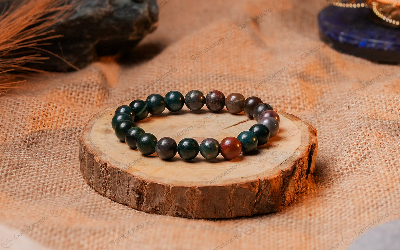 Bloodstone Bracelet