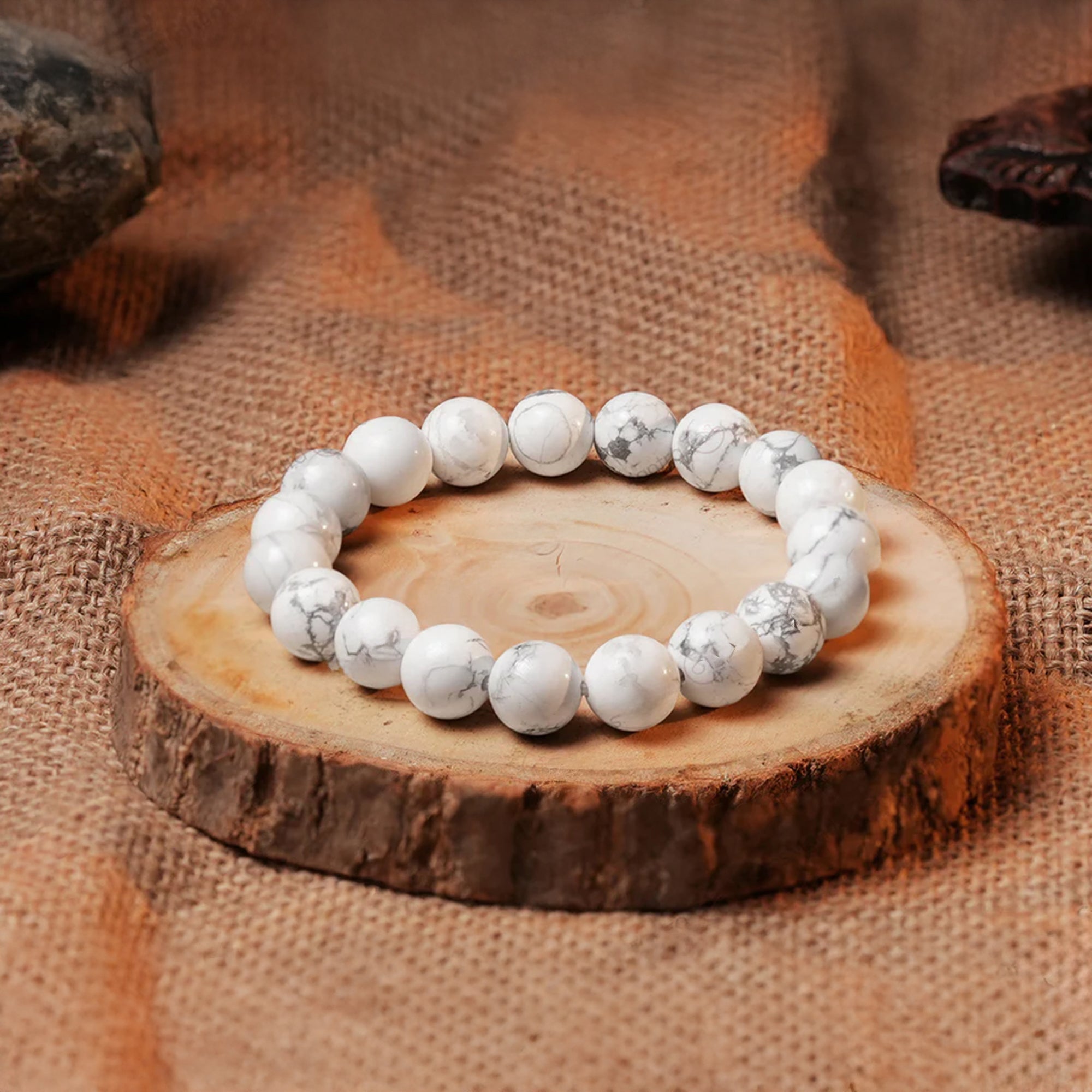 Howlite Bracelet – Calm, Patience & Stillness