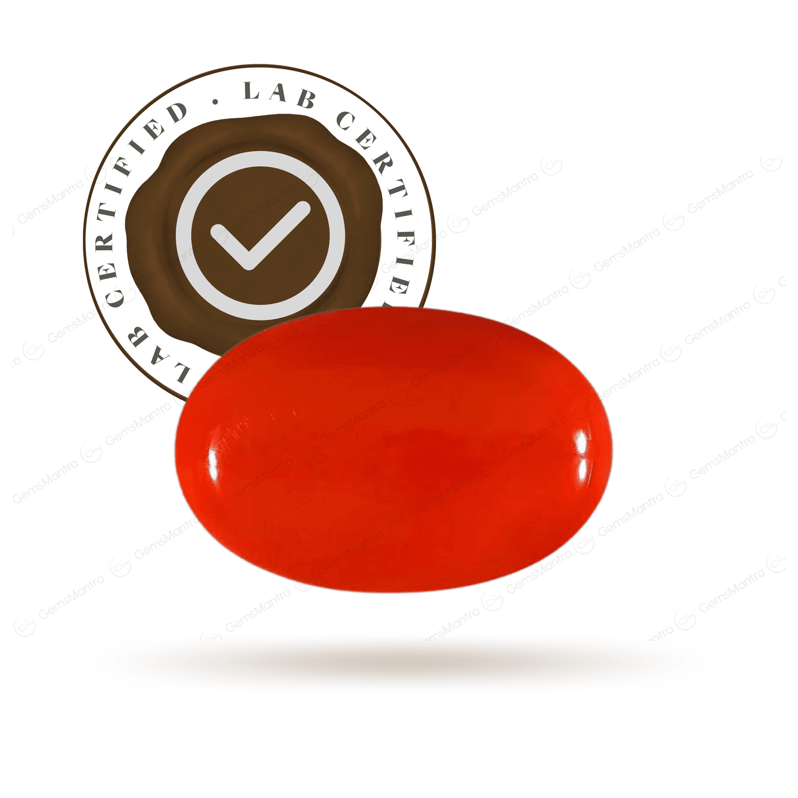 Moonga-Red Coral stone (4 Ratti) - Gemsmantra