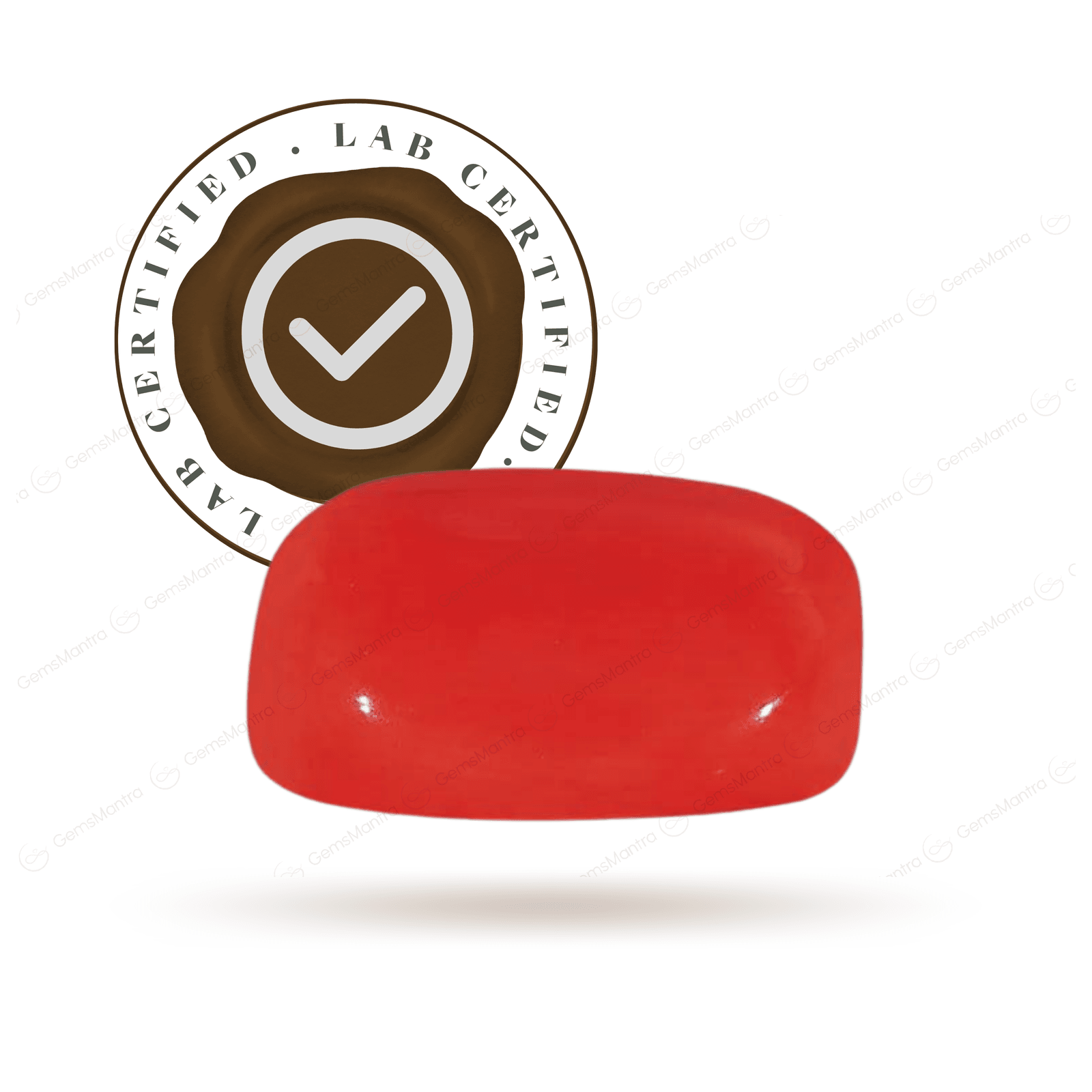 Moonga-Red Coral stone Premium (4 Ratti) - Gemsmantra