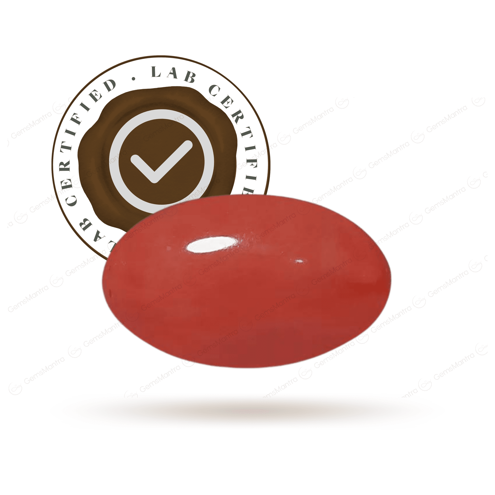 Moonga-Red Coral stone Premium (9 Ratti) - Gemsmantra