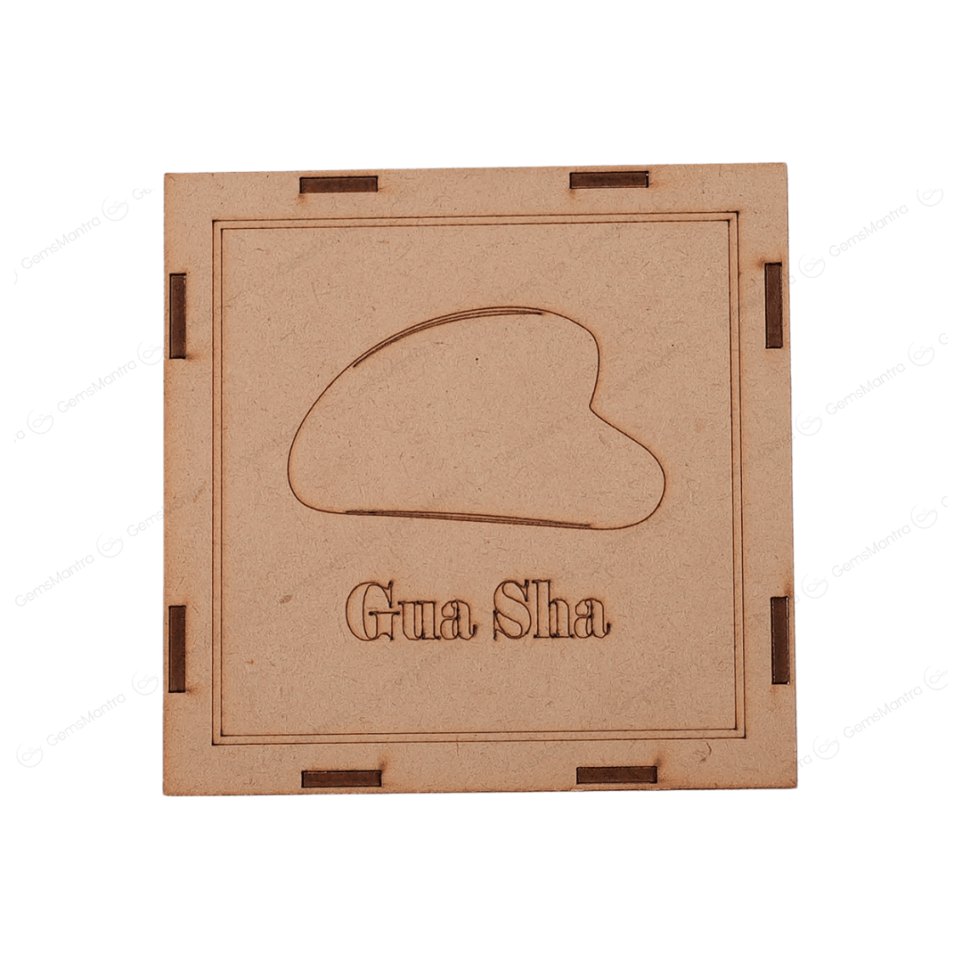 Rose Quartz Guasha Stone - Gemsmantra