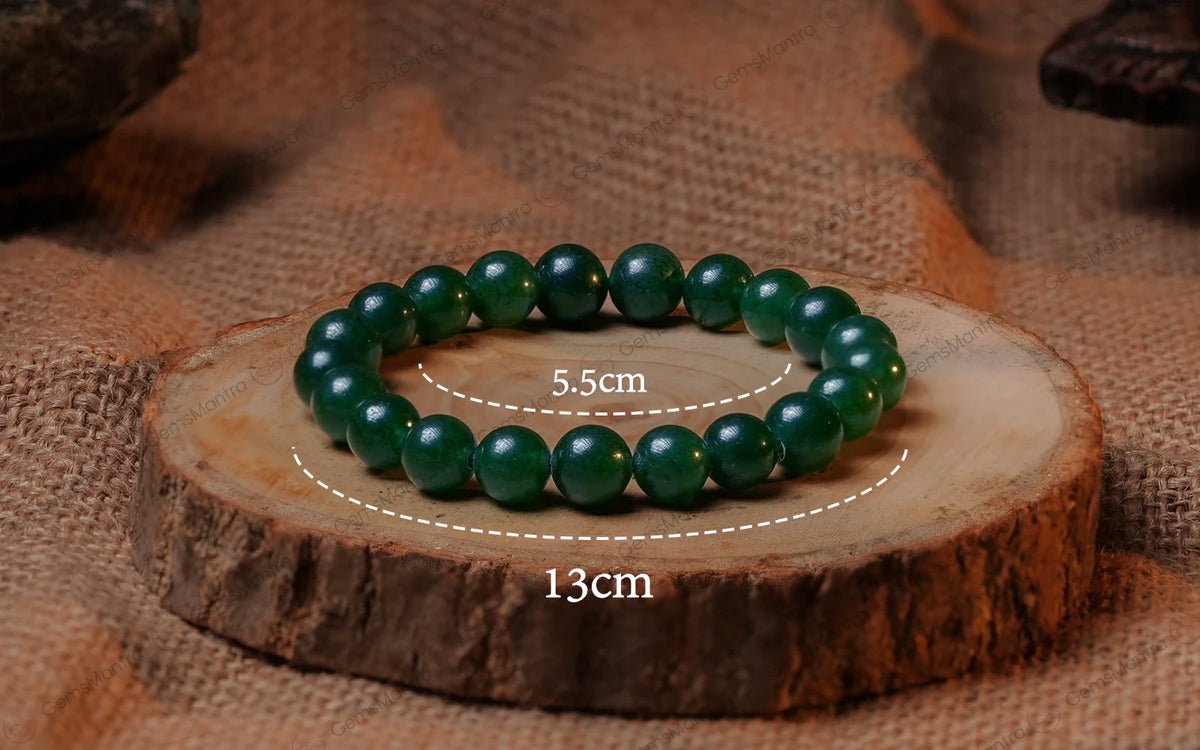 Jade Bracelet – Luck, Harmony & Prosperity Stone | GemsMantra