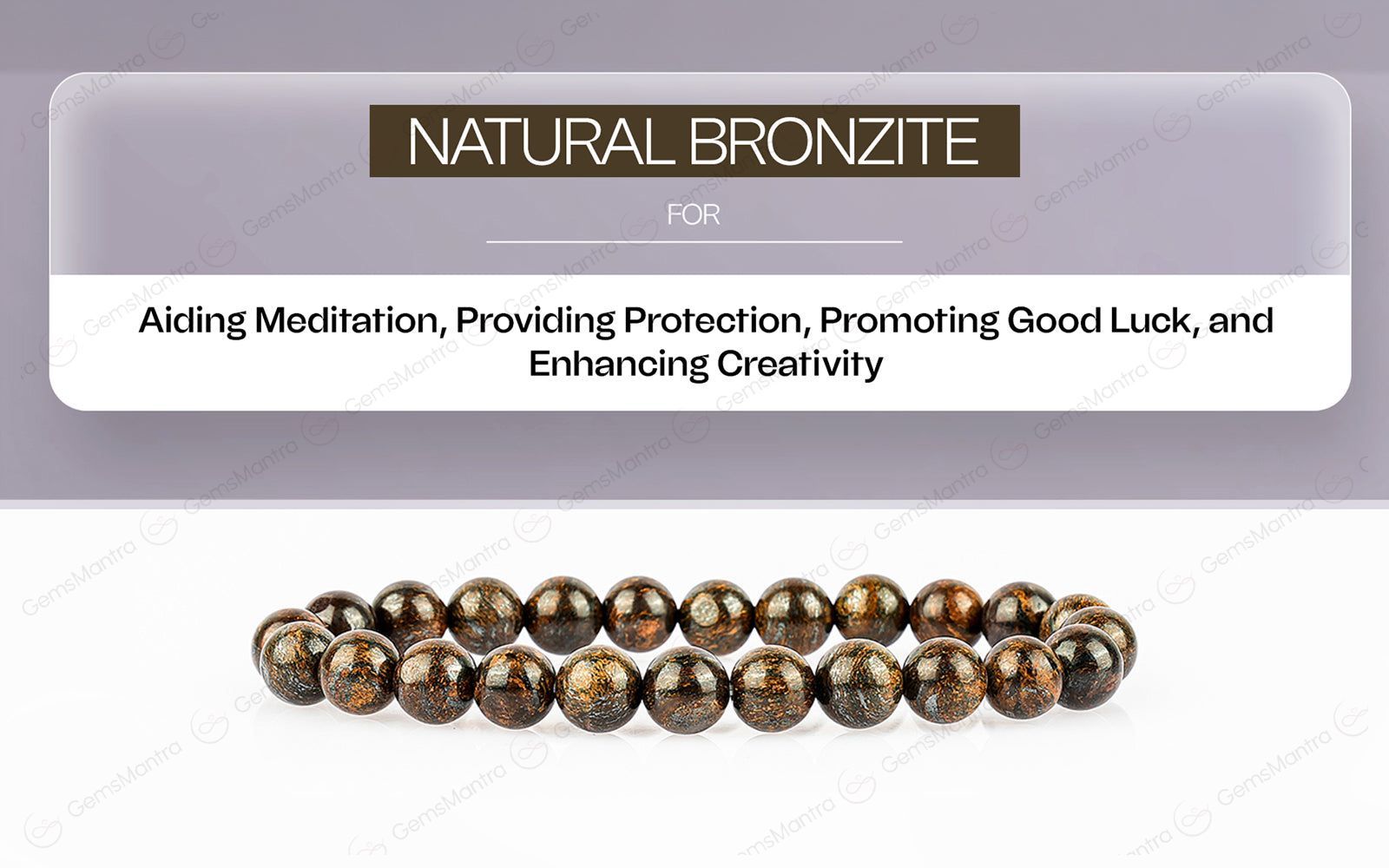 Bronzite Bracelet