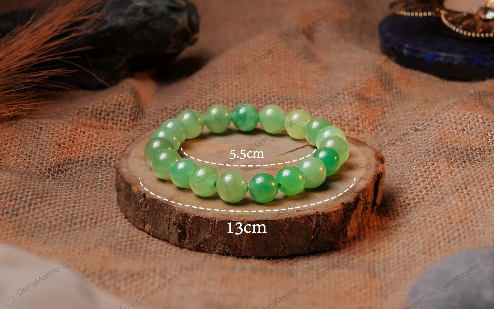 Green Aventurine Bracelet - Attracts Luck, Wealth & Opportunities