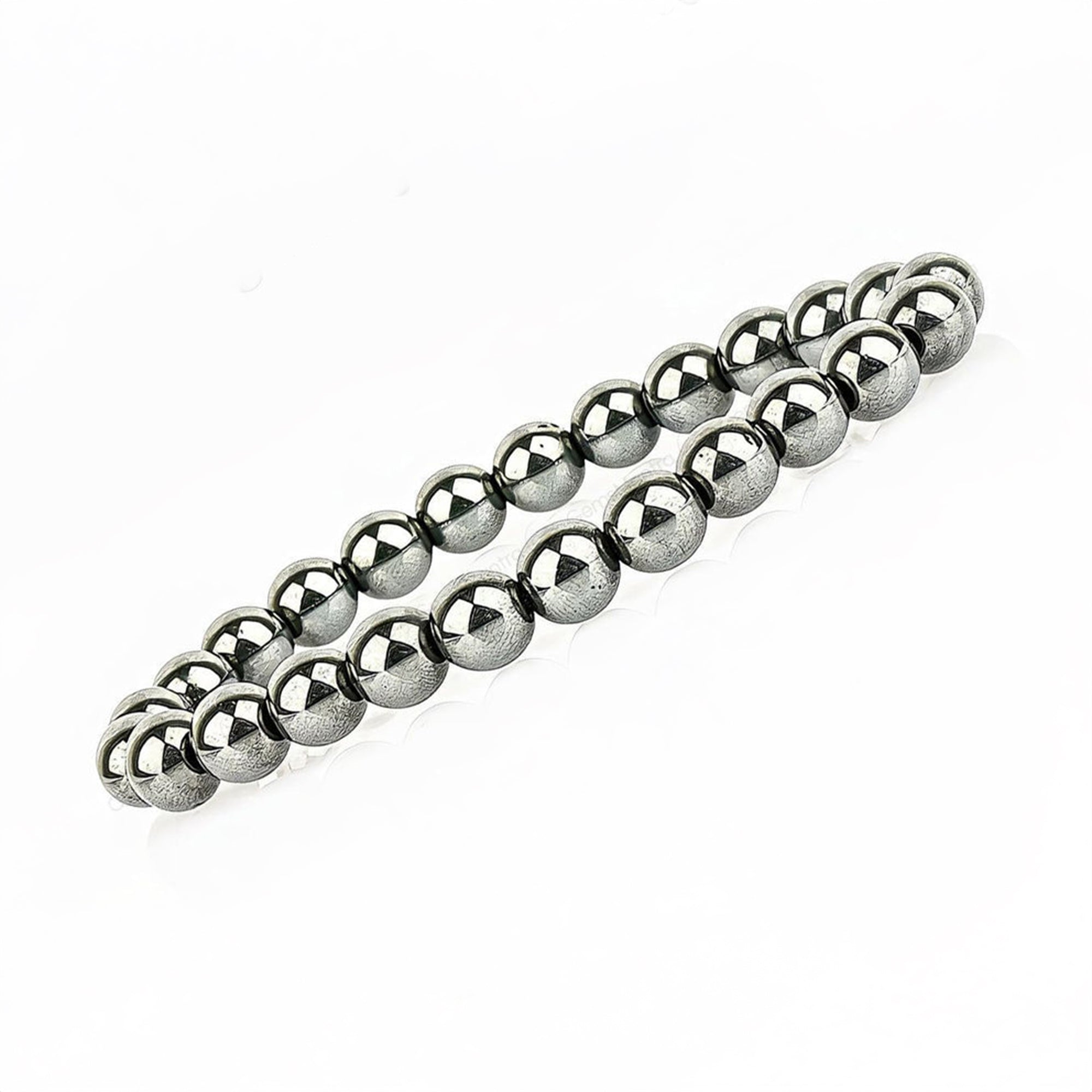 Hematite Bracelet – Grounding, Focus & Balance