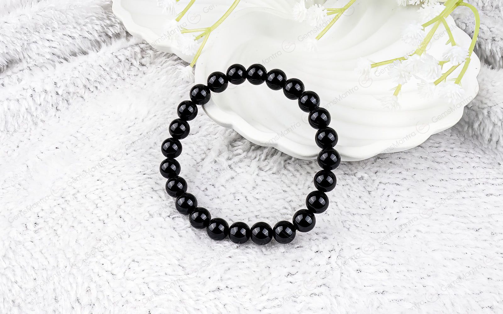 Agate (Black) Bracelet