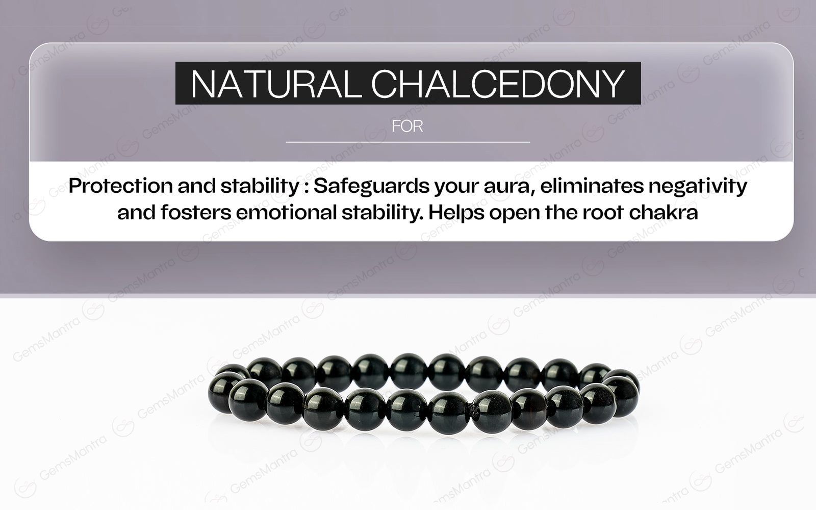 Agate (Black) Bracelet