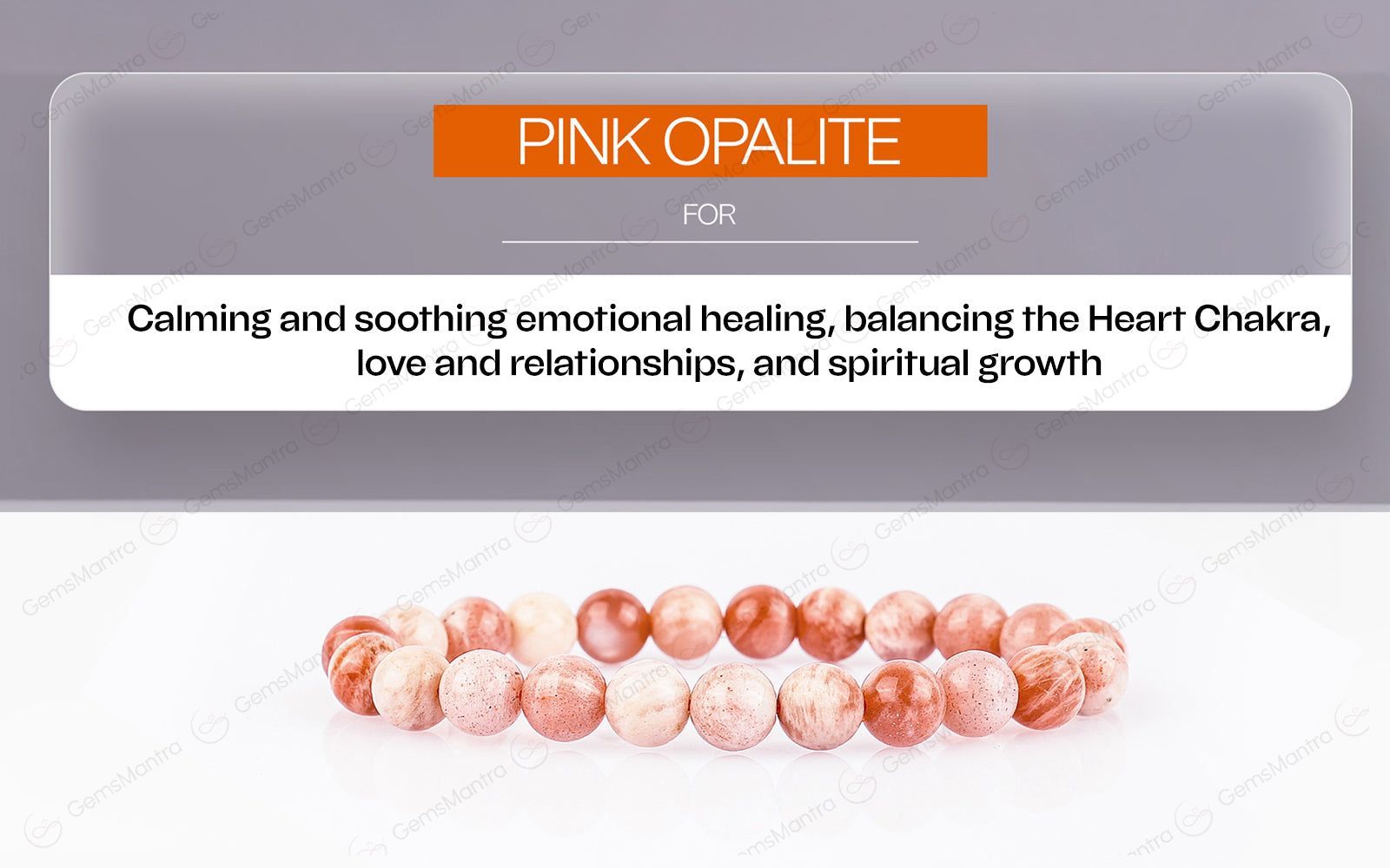 Opalite Pink Bracelet