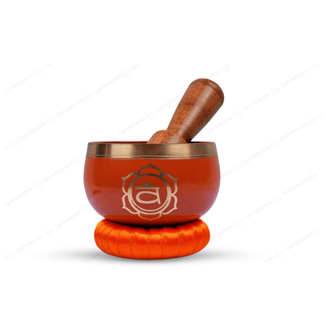 Sacral Chakra Singing Bowl - Gemsmantra