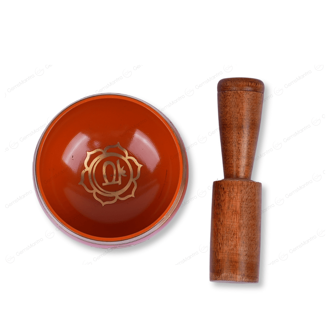 Sacral Chakra Singing Bowl - Gemsmantra
