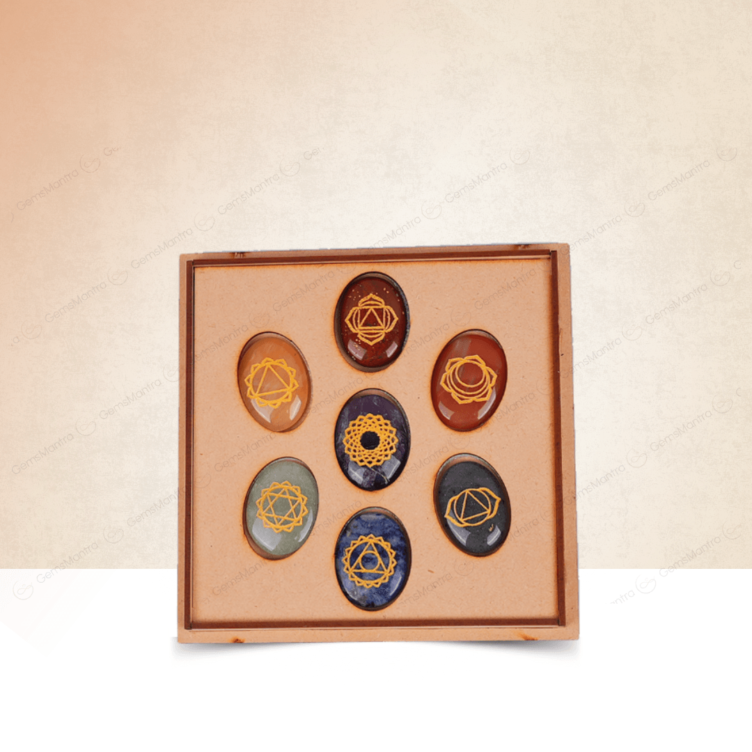 Seven Chakra Reiki Set - Gemsmantra