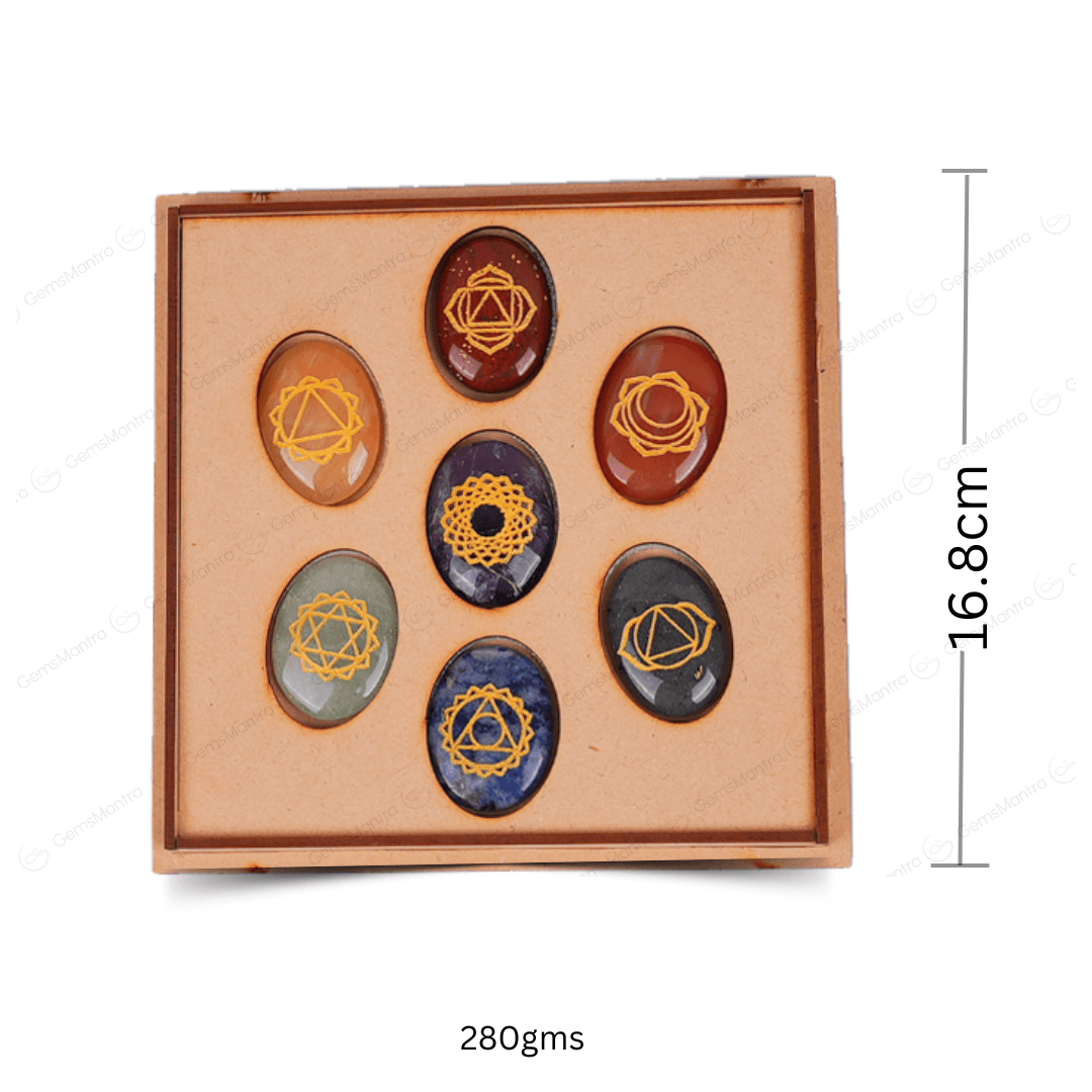 Seven Chakra Reiki Set - Gemsmantra