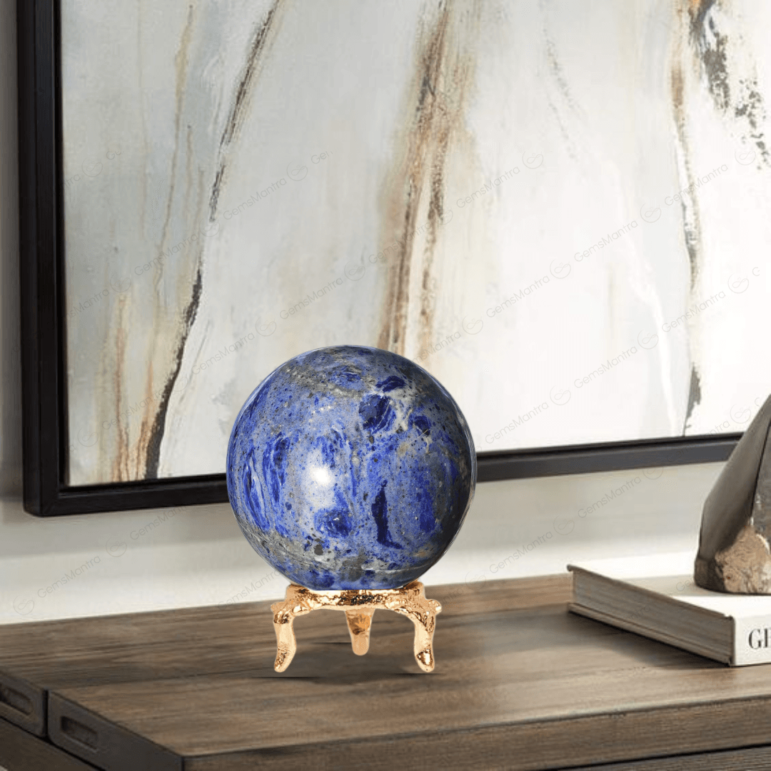 Sodalite Big Sphere/Ball - Gemsmantra