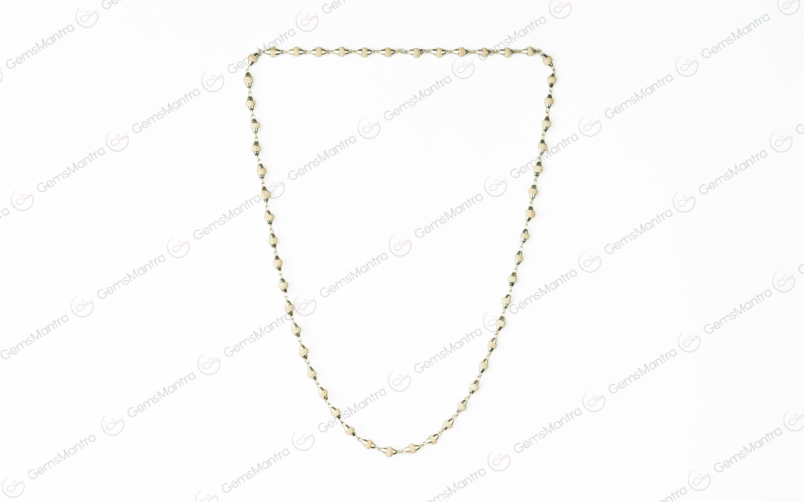 Black Tulsi Mala Silver Uwww