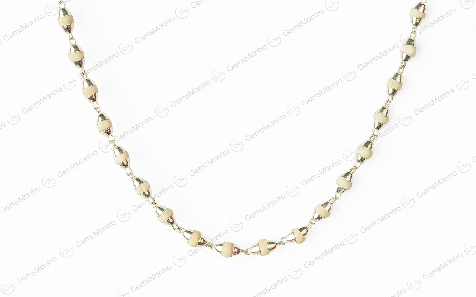 Black Tulsi Mala Silver Uwww