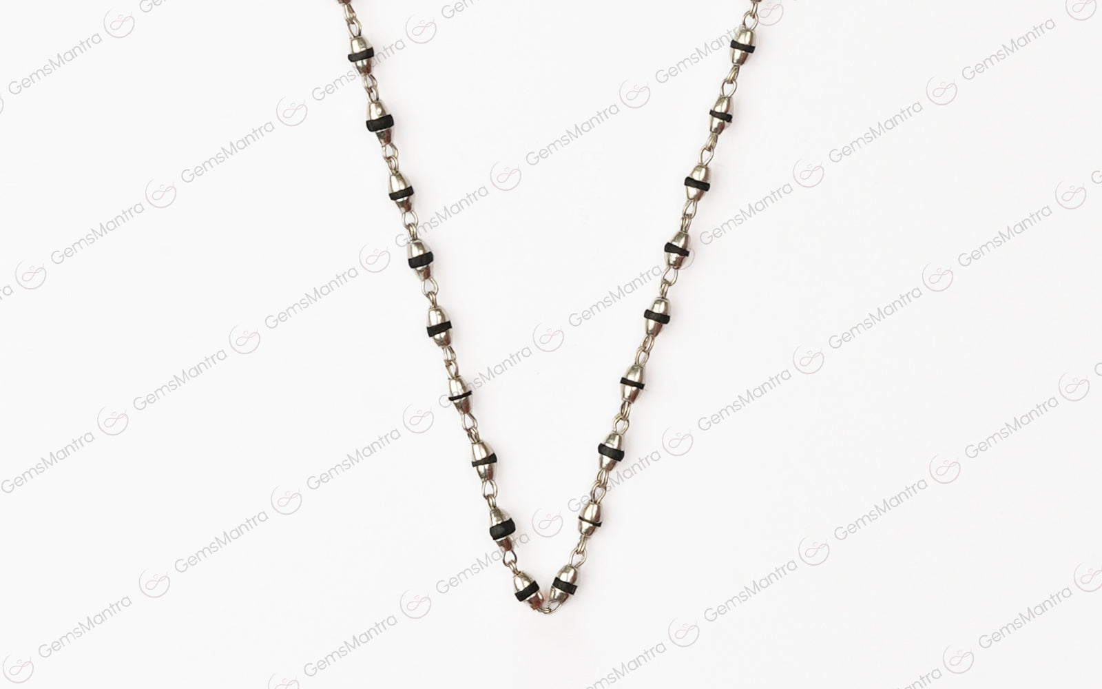 Vsw Tulsi Mala Silver