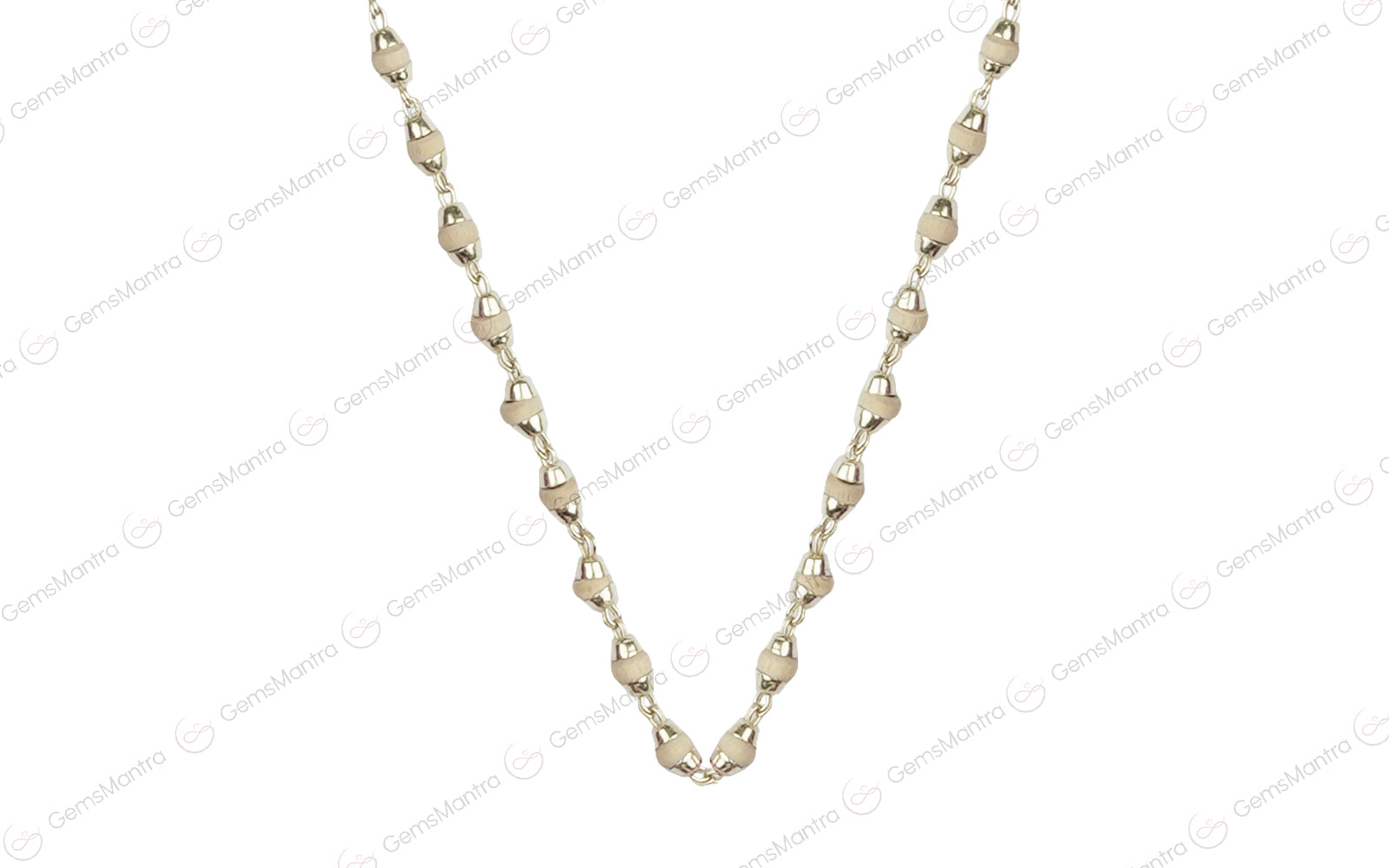 Tulsi Mala Silver