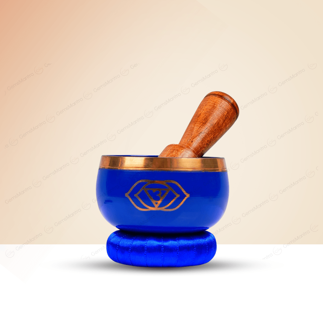 Third Eye Chakra Singing Bowl - Gemsmantra