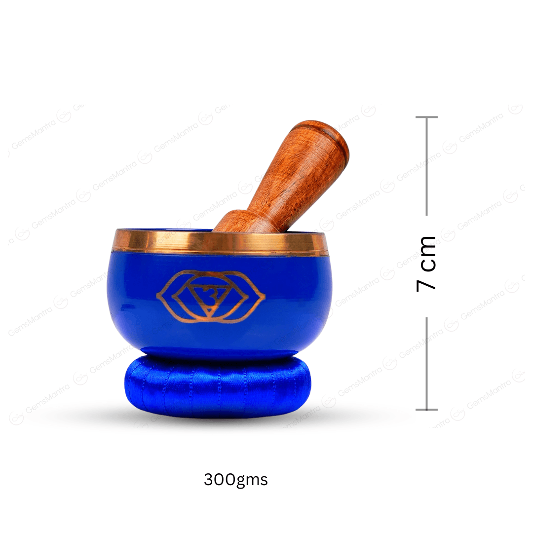 Third Eye Chakra Singing Bowl - Gemsmantra
