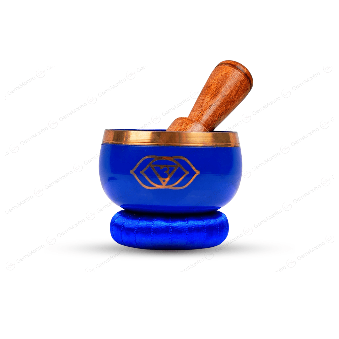 Third Eye Chakra Singing Bowl - Gemsmantra