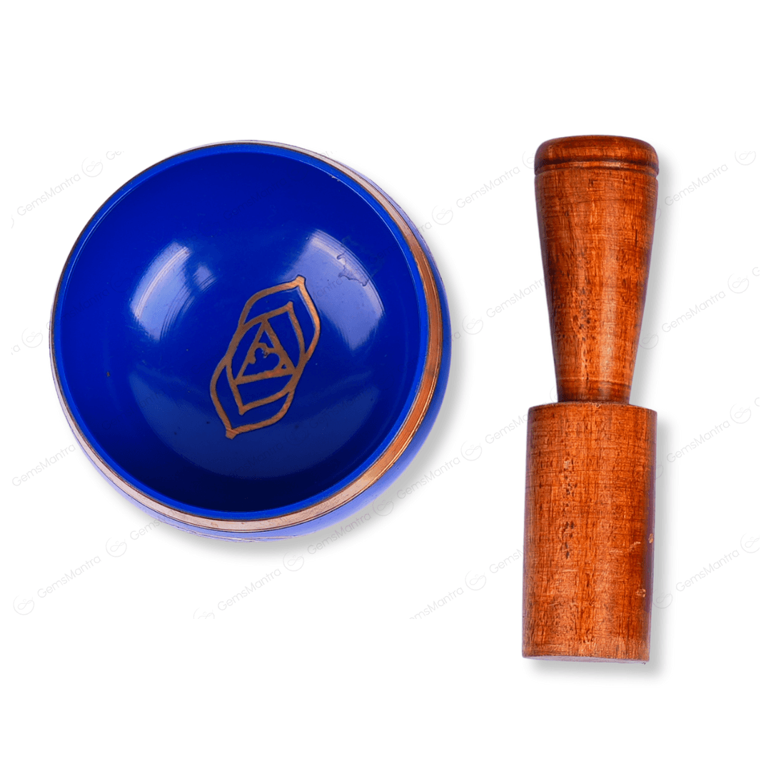 Third Eye Chakra Singing Bowl - Gemsmantra