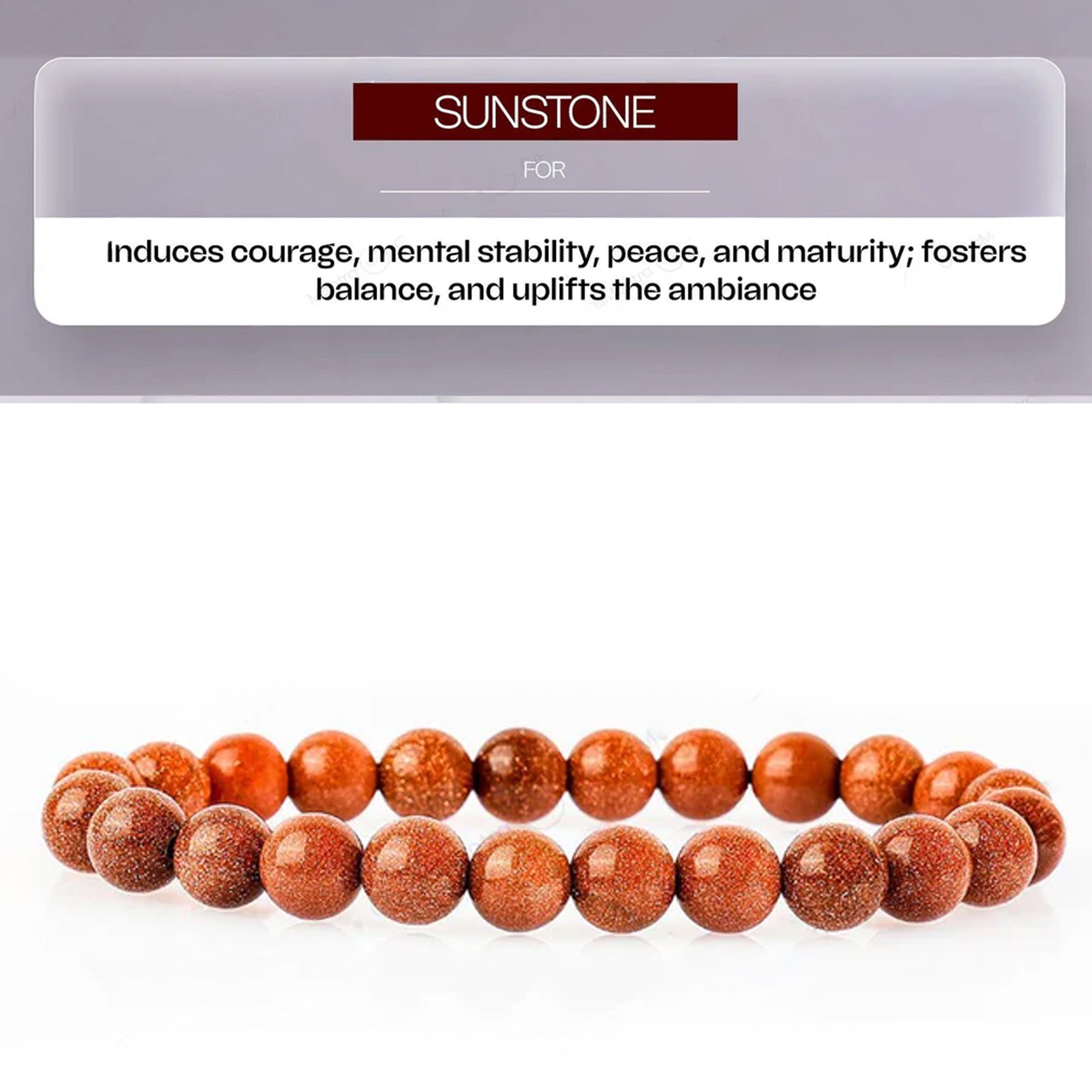 Sunstone Bracelet – Confidence & Success