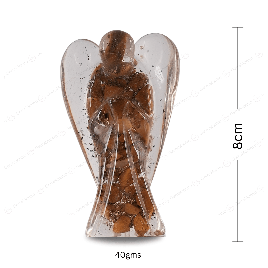 Yellow Aventurine Orgonite Angel/Orgone Angel - Gemsmantra