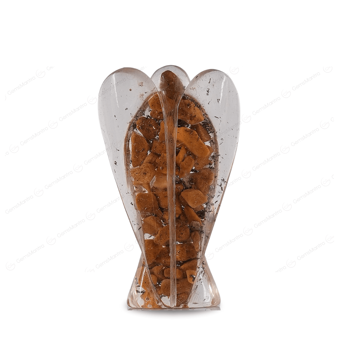 Yellow Aventurine Orgonite Angel/Orgone Angel - Gemsmantra