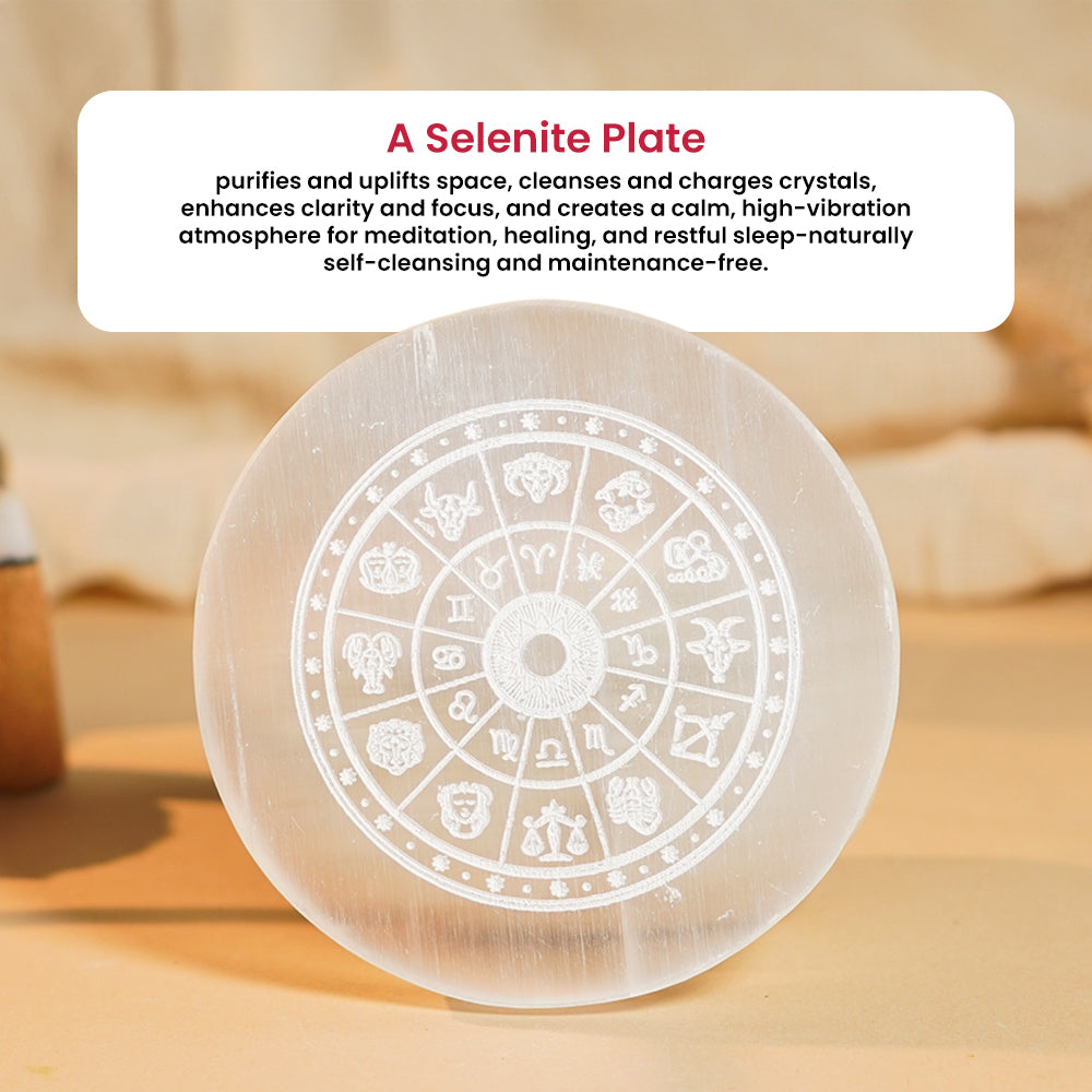 Original Dhan Yog Bracelet with Selenite Plate