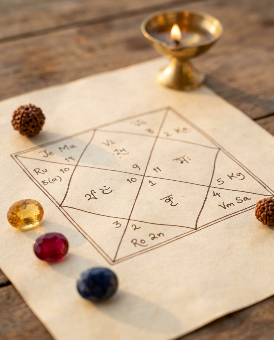 Senior Astrologer Consultation — birth chart and gemstone recommendation