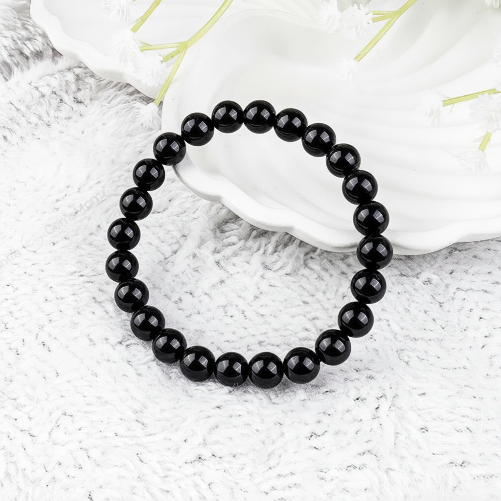Black Agate Bracelet – Protection, Strength & Grounding