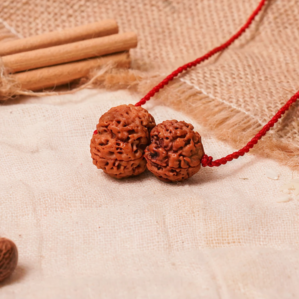 Budh-Guru Buddhi Vriddhi Kavach – 4 Mukhi Rudraksha