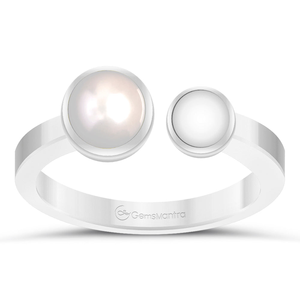 R48 · Silver ring setting
