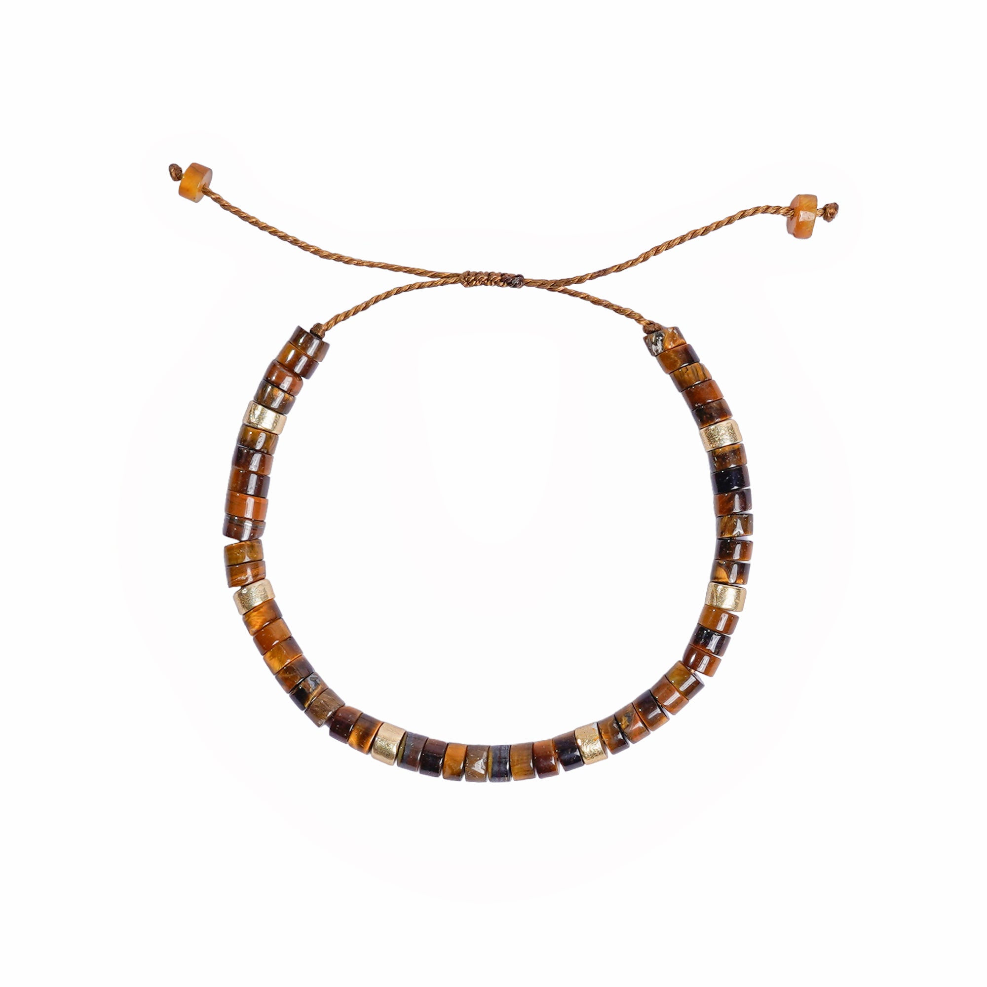 tiger eye bracelet for confidence strength positive energy