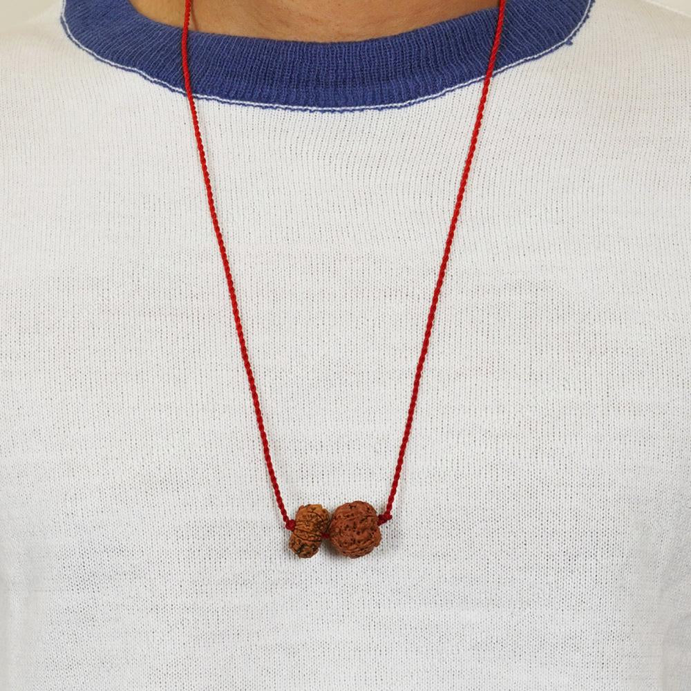 Guru-Surya Rajyog Satta Prabhav Kavach – 12 & 5 Mukhi Rudraksha