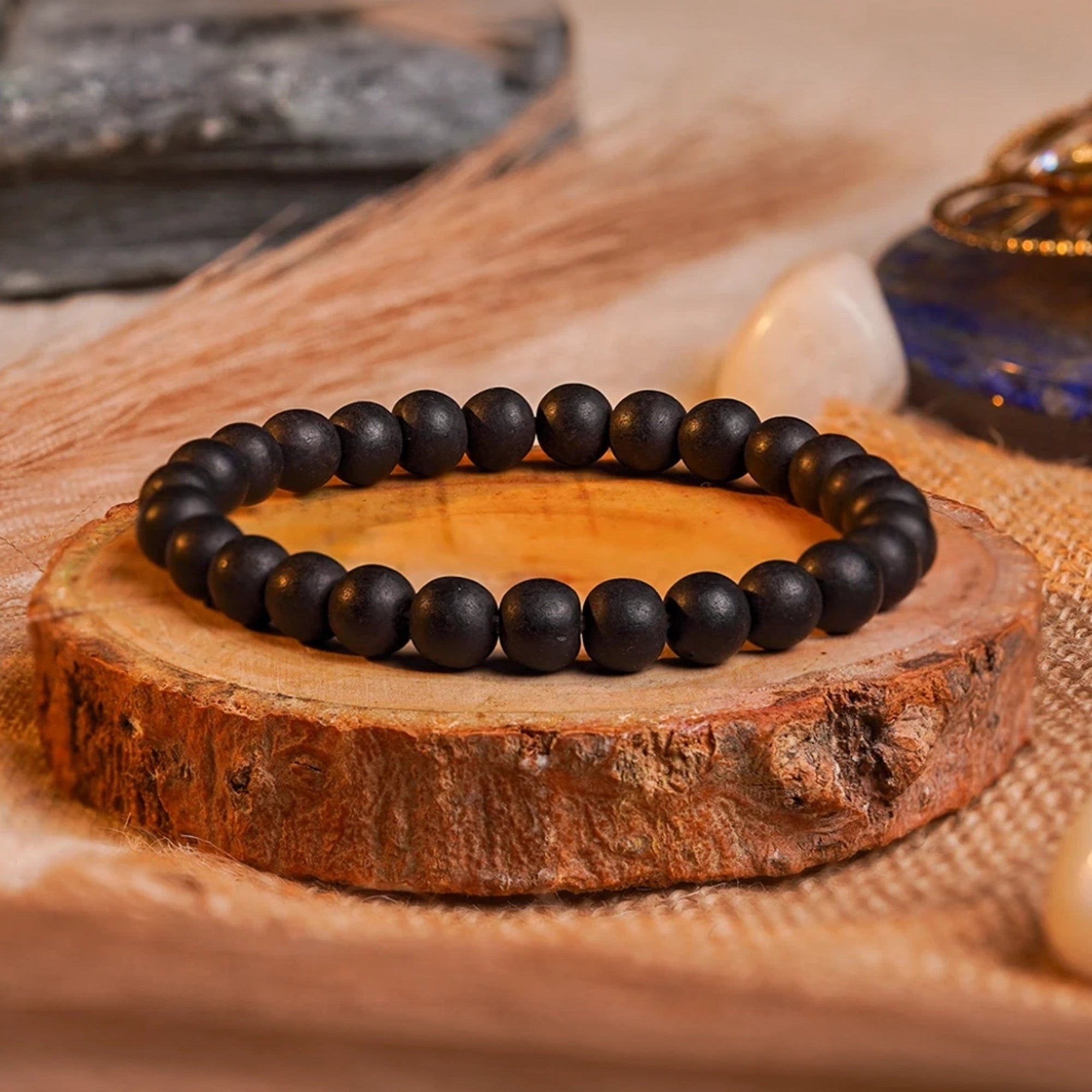 Karungali Bracelet – Original Ebony Wood, Protection