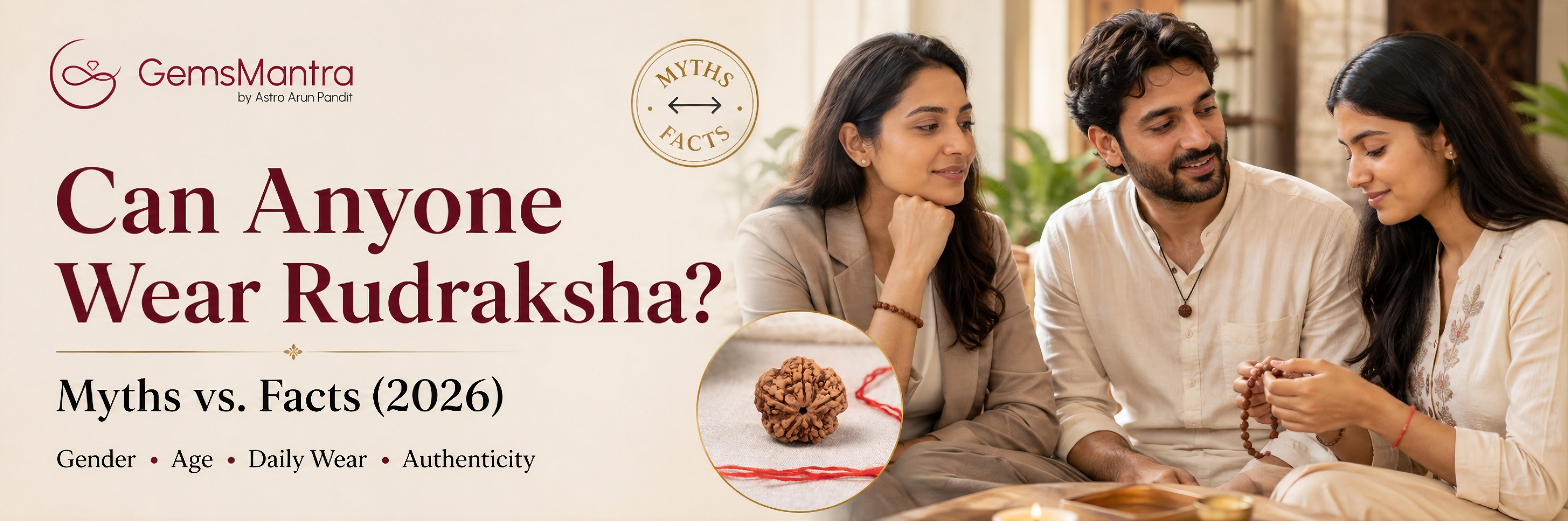 Can Anyone Wear Rudraksha? Myths vs. Facts (2026)