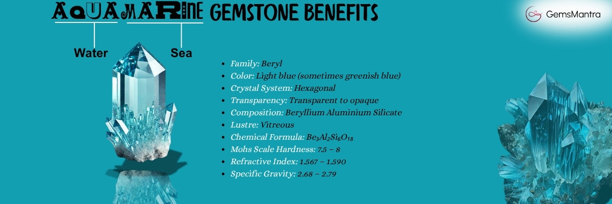 Aquamarine gemstone benefits