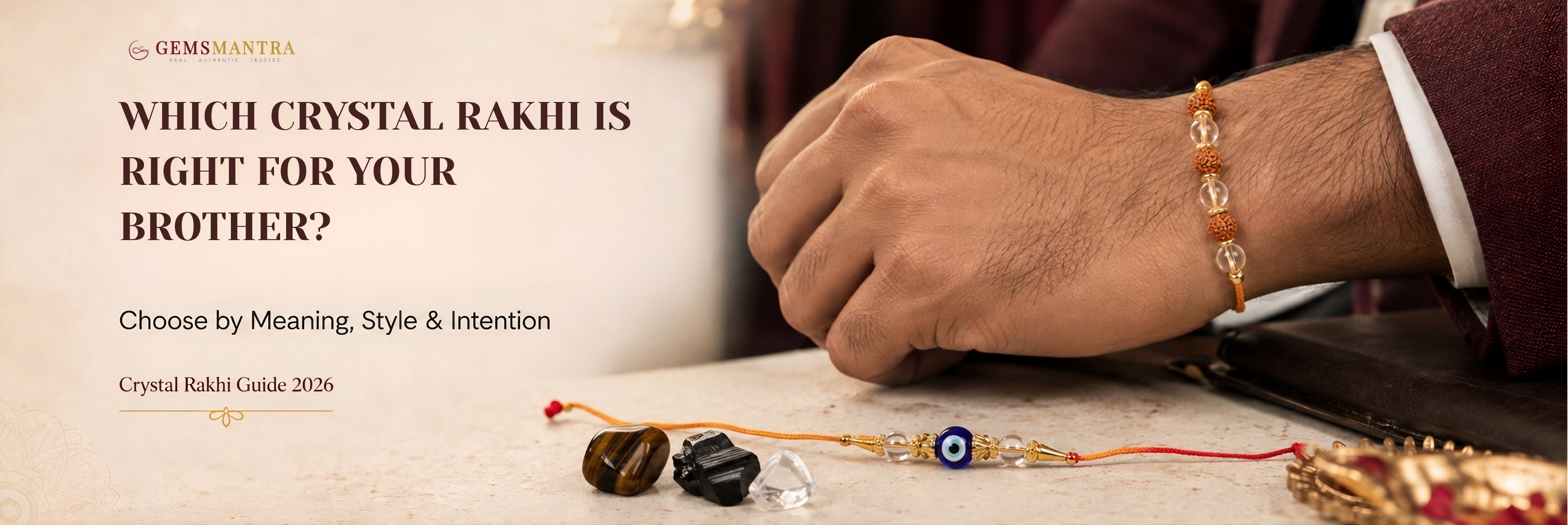 Best Crystal Rakhi for Brother in 2026: Choose by Meaning and Intention