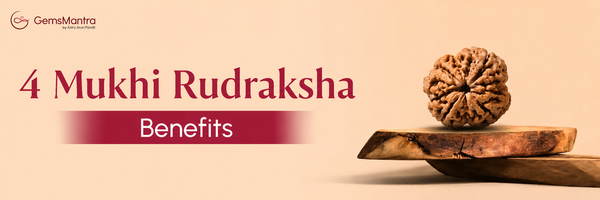 4 Mukhi Rudraksha Benefits: Spiritual Power, Meaning & Importance